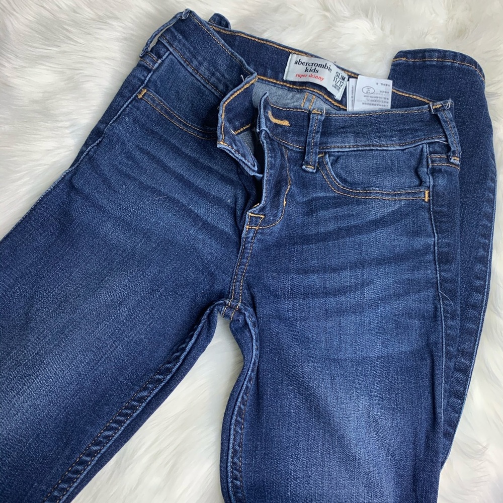 Abercrombie little girls skinny jeans